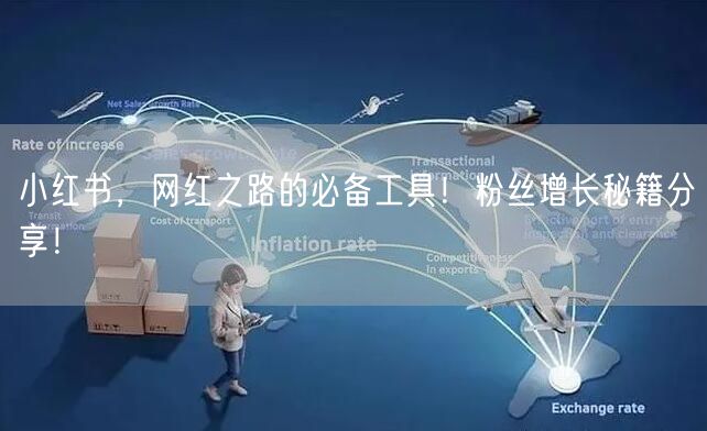 小红书，网红之路的必备工具！粉丝增长秘籍分享！